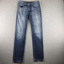 Fidelity Jeans Mens 29x32 Blue Slim Straight Light Wash USA Made Denim