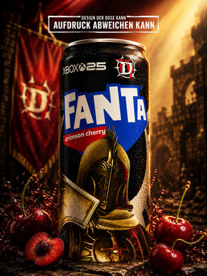 Fanta Crimson Cherry a 250ml (OHNE Pfand) - NL Import - Apfel-Kirsche