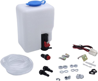 #ad Car Windshield Washer Pump Kit Windshield Washer Pump Reservoir Kit 12V $31.99
