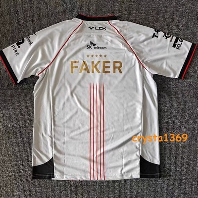 2025 New LCK Team T1 Uniform Jersey S15 TShirt Faker Zofgk LOL TEE