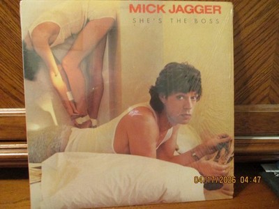 She's the Boss [LP] by Mick Jagger (Vinyl, Atlantic USA) Still in Excellent Cond