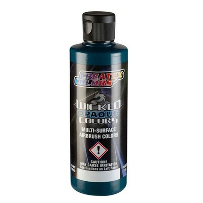 (168,08 /1l) Wicked W084 - Opaque Phthalo Green 120ml - Airbrush Farbe - CREATEX