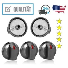 New 5pcs Gas Burner Knobs Dial DG64-00473B Fors Samsung Range Oven NX58M6850SG