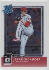 2016 Panini Donruss Optic Rated Rookies Jerad Eickhoff #63 z6b