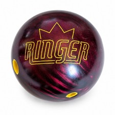 Brunswick Ringer Bowling Ball 16lb Burgundy Reactive Resin Drilled