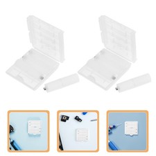 10 Sets Aaa To Aa Size Battery Converter Adapter Holder Convenient Plastic Case 8.38 per battery