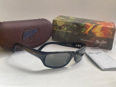 Maui Jim Stingray Polarized Sunglasses 103-02 Black/Neutral Grey 