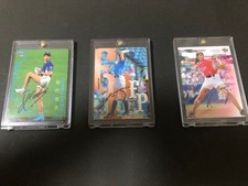 Ami Inamura BBM Baseball First Pitch Auto Card Lot x3 /32 /30 /25 Japan – V Good