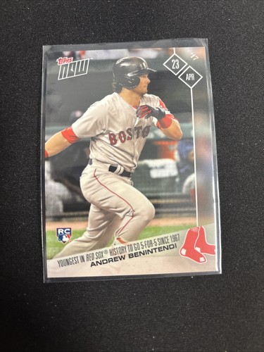 2017 Topps Now 77 Andrew Benintendi