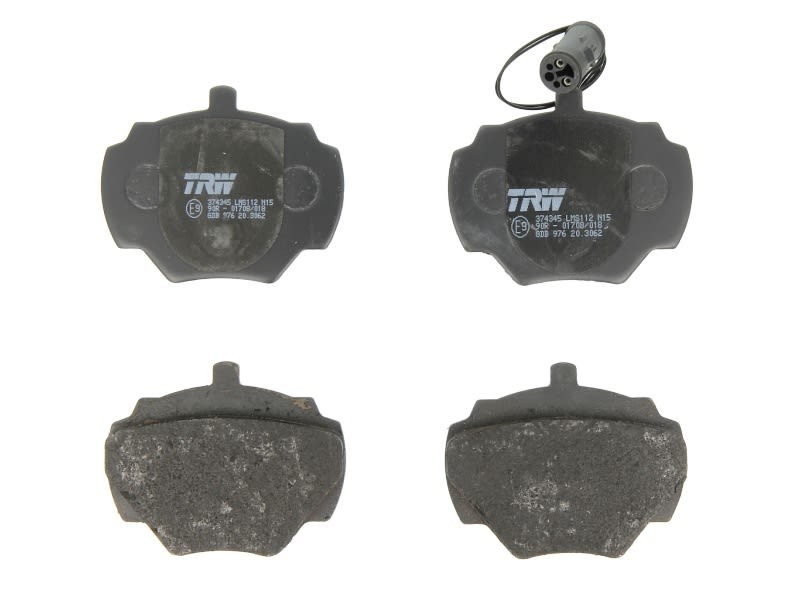 Plaquettes TRW GDB976 anti-sifflement pour système de frein à disque 90 I LDV