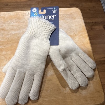 Isotoner gloves Smart Dri Smart Touch Ivory