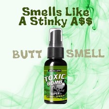 Spray Fetido – 3 Bombas De Pedo Con Aromas A Heces, Infierno Y Bomba, Para Bromas Y Risas Aseguradas