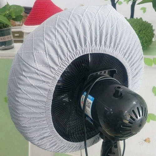 Cubierta de ventilador de tela elástica cubierta antipolvo redonda nueva cubierta elástica para calentador hogar - Imagen 9 de 20