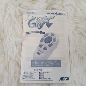 ASCII Sega Saturn Grip X Controller Derby Stallion Edition with Manual Japan