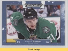 2017-18 Upper Deck Compendium Blue Antoine Roussel #84 READ o1h