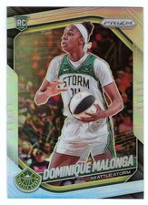 DOMINIQUE MALONGA 2025 PANINI PRIZM WNBA RAINBOW FOIL PRIZM 116 SEATTLE STORM RC