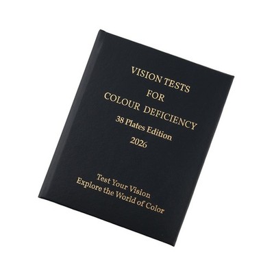 Ishihara Color Vision Test Book 2026 38 Plates Designed for