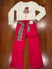 Gymboree Parisian Chic top/pants outfit set size 7/8 NWT