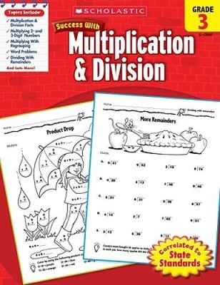 Scholastic Success with Multiplication & Division, Grade 3 - VERY GOOD