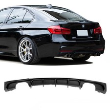 Heckdiffusor Sport-Performance 4-Rohr passt für BMW 3er F30 F31 mit M-Paket ABE*