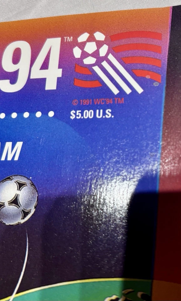 1994 World Cup Official Game Day Program Excellent Condition - Image 2 of 4