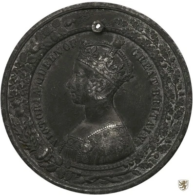 GROSSBRITANNIEN Medaille 1851 Internationale Industrieausstellung in London schö - Bild 1 von 2