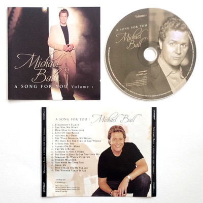 CD Michael Ball A Song For You 1 UK 2003 Musik Album Audio Compact Disc (Z39)
