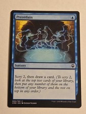Preordain X1 CMR MTG Commander Legends