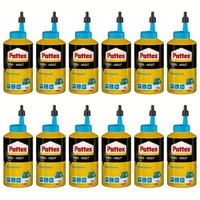 Pattex Holzleim Wasserfest 12X 750 G Transparenter D3 Holzkleber FüR Holz
