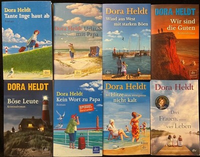 SAMMLUNG - 11 Taschenbücher - DORA HELDT - Böse Leute, Wir sind die Guten u.v.a.
