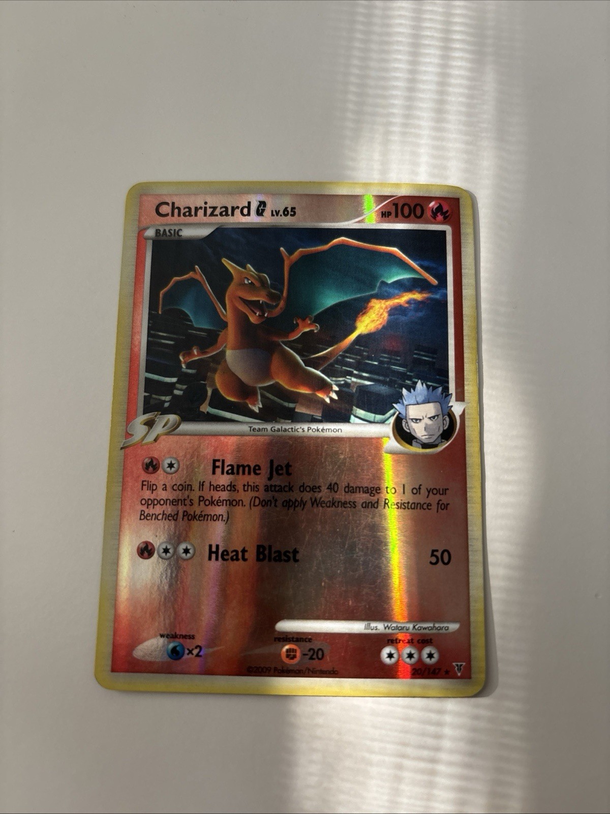 Charizard G 20/147 Supreme Victors Reverse Holo Rare Pokemon TCG Nintendo LP