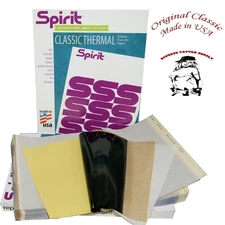100 FX Repro SPIRIT Tattoo Thermal Copier Transfer Paper Stencil 100% AUTHENTIC