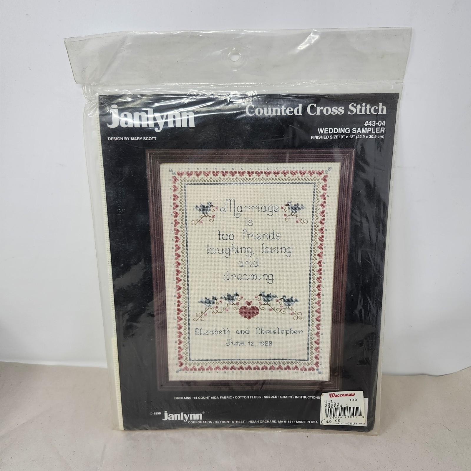 Kit Wedding Sampler 9" X 12"