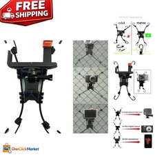 3-in-1 Camera Smartphone Fence Mount Holder - Perfect for Sports Video Capture