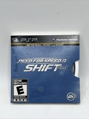 Need for Speed: Shift (Sony PSP, 2009) Not For Resale Version