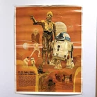 VTG 1977 Star Wars Poster R2D2 C3PO Coca Cola Burger Chef 18 x 24