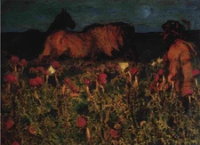 Mikhail Vrubel Night : Archival Quality Giclée Art Print 1896