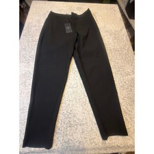 VRST Mens Limitless Slim Tapered Fit Performance Pants Pure Black Size L NWT