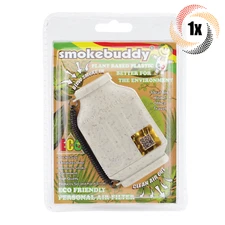 1x Pack Smokebuddy Junior Eco White Personal Smoke Air Filter | Free Keychain