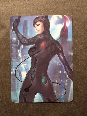 CATWOMAN -GODDESS STORY - CARTOON BEAUTY - WAIFU - PROMO CARD - HOLO - NEAR MINT