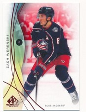 ZACH WERENSKI 2024-25 SP GAME USED EDITION RED #76 BLUE JACKETS MINT