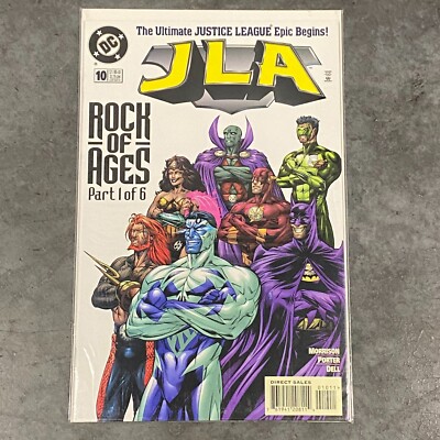 JLA #10 The Ultimate Justice League Epic Begins Comic Book Rock of Ages By DC