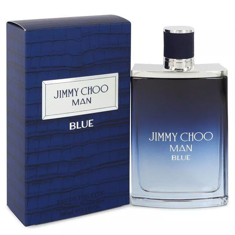 JIMMY CHOO Man Blue Eau De Toilette Spray, 3.3 Fl Oz