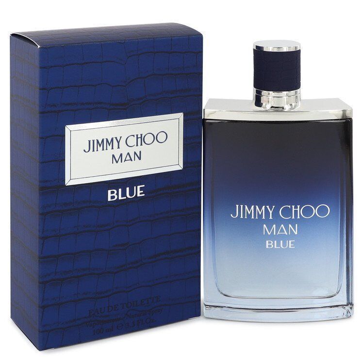 Jimmy Choo Man Blue by Jimmy Choo Eau De Toilette 3.3oz/100ml Spray New  With Box