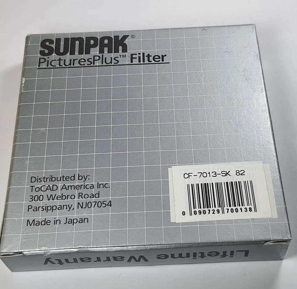 82mm Skylight 1A Glass Lens Filter Japan Genuine 82 mm 82-SK sklight1A SUNPAK - Image 4 of 4