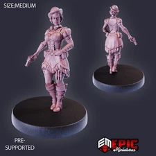 Gunner Dorothy by Epic Miniatures | DND | Miniature | RPG | D&D | Set