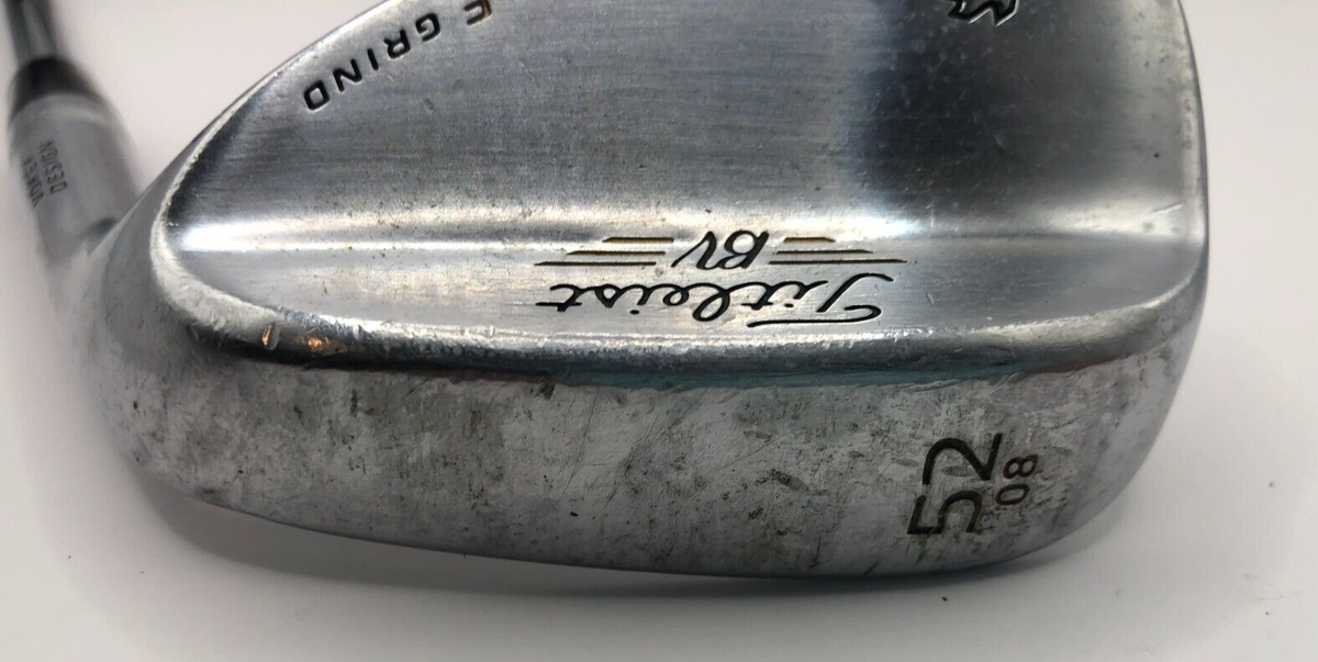Titleist Vokey SM5 52/08 Chrome Gap Wedge F Grind True Titleist Vokey SM5 52/08 Chrome Gap Wedge F Grind True