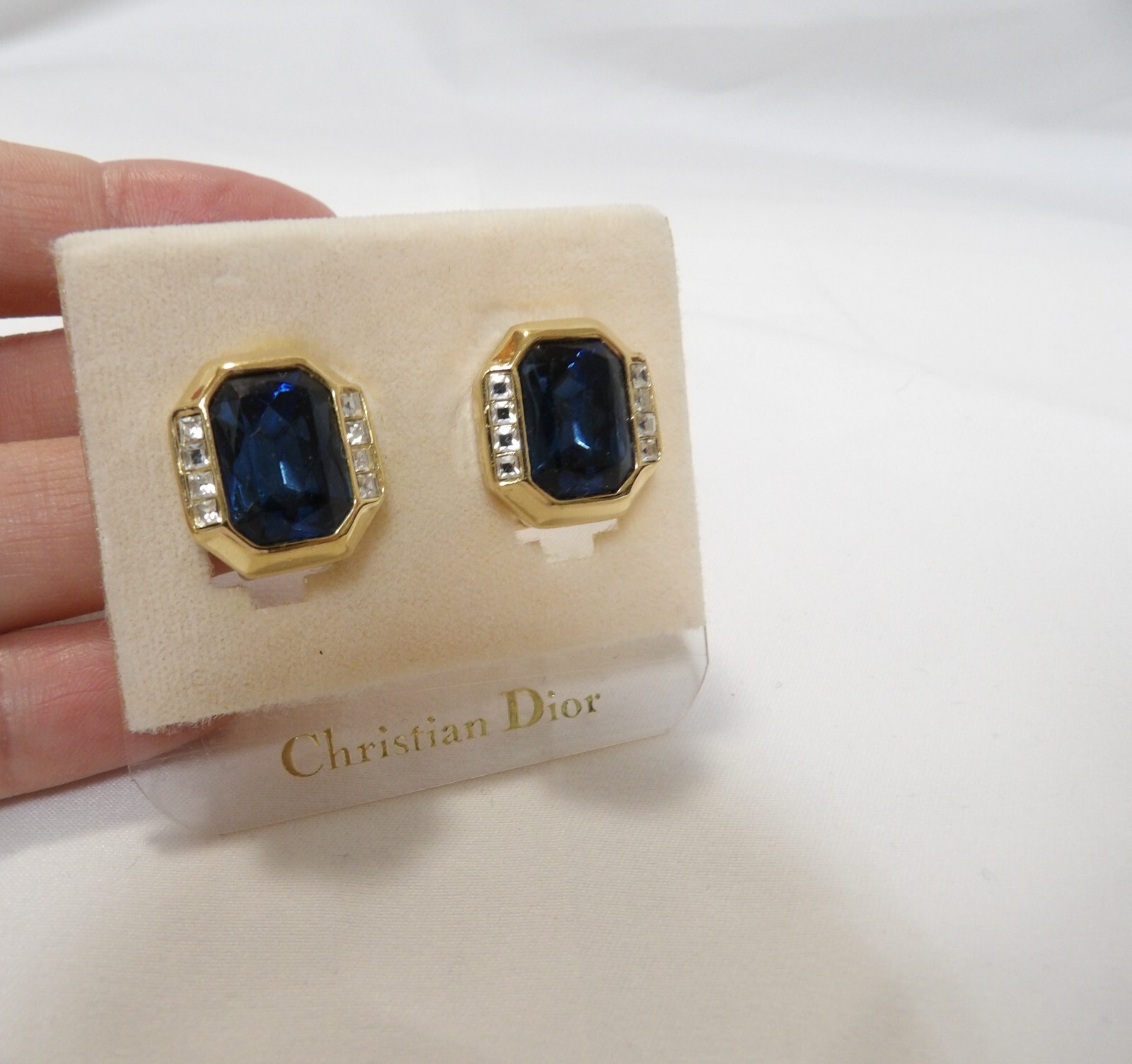 Vintage CHRISTIAN DIOR EARRINGS eBay
