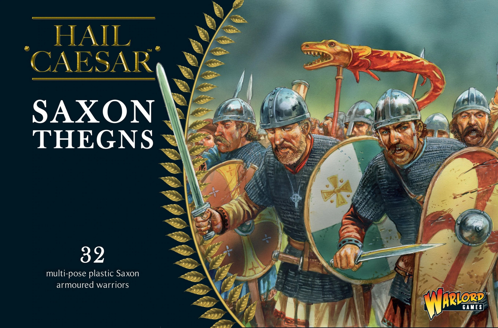Hail Caesar - Saxon Thegns - Warlord Games