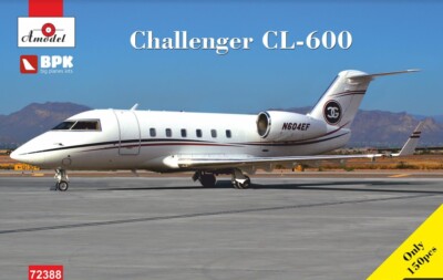 Amodel 72388 Challenger CL-600 Plastic model aircraft 1/72